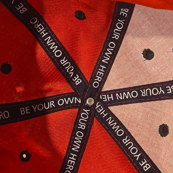 Authentic Cooperstown Dreams Park Red Baseball Cap Velcro Back One Size - Picture 8 of 10